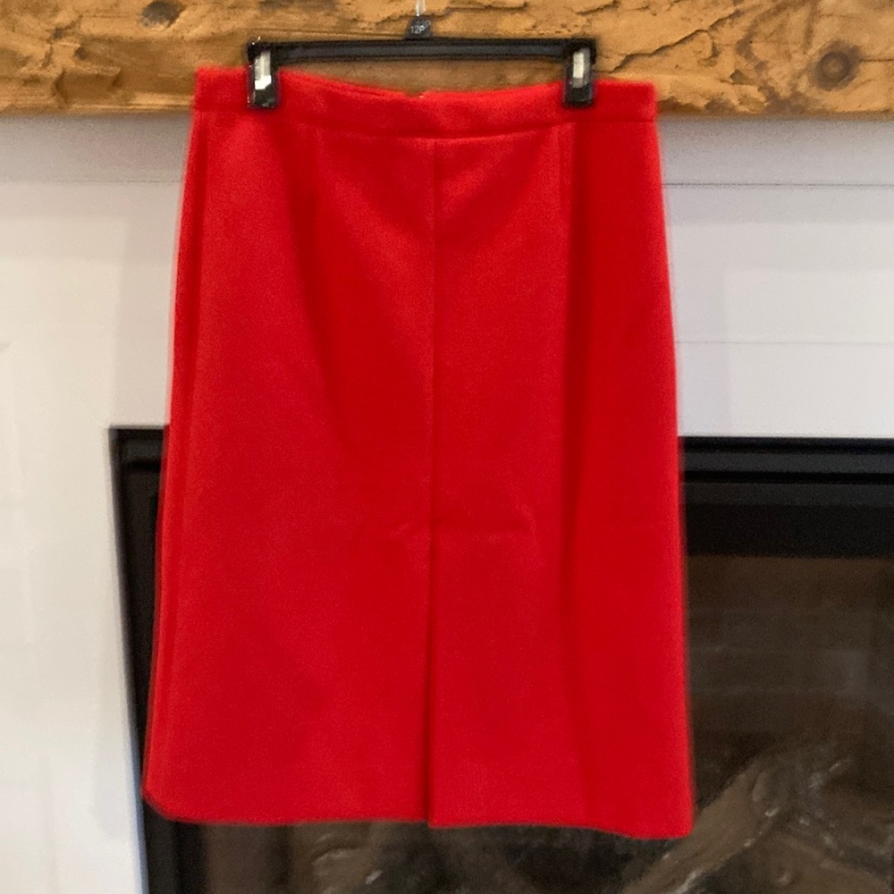 J crew wool skirt
